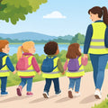 Warnwesten für Kindergartenausflüge richtig wählen