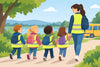 Warnwesten für Kindergartenausflüge richtig wählen