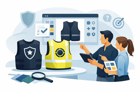 Security Weste mit Aufdruck richtig wählen