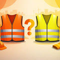 Warnweste orange oder gelb - welche passt?