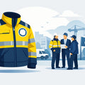 Warnschutz-Jacke mit Logo für professionelle Teams