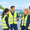 Warnwesten für Firmen-Events richtig einsetzen