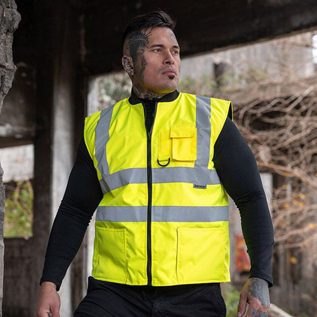 Unbedruckter 2 in 1 Test Bodywarmer „Ural“ mit Wendefunktion