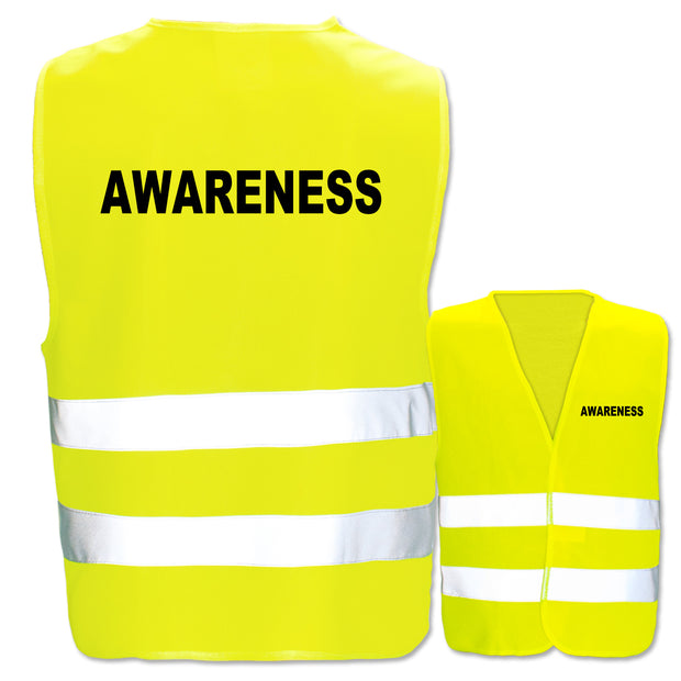Awareness-Warnwesten mit zwei Leuchtstreifen // viele Farben und Größen // abweichender Begriff möglich