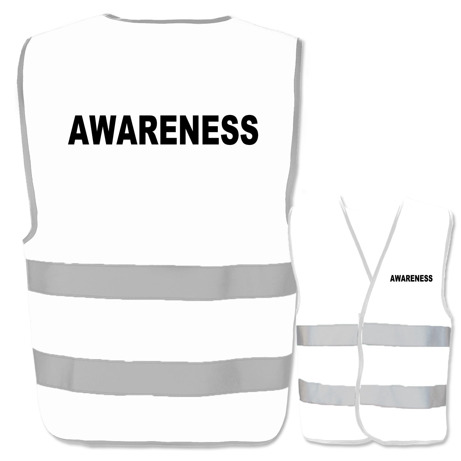 Awareness-Warnwesten mit zwei Leuchtstreifen // viele Farben und Größen // abweichender Begriff möglich