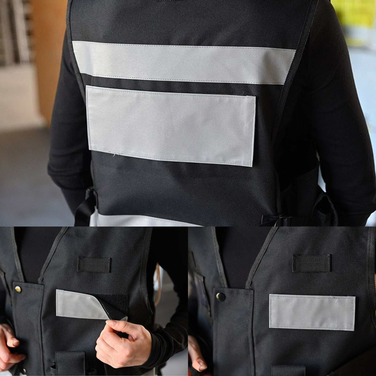 Rückenpatch für Tactical Weste KXTAC und KXMTAC mit Klettverschluss und individueller Bedruckbarkeit