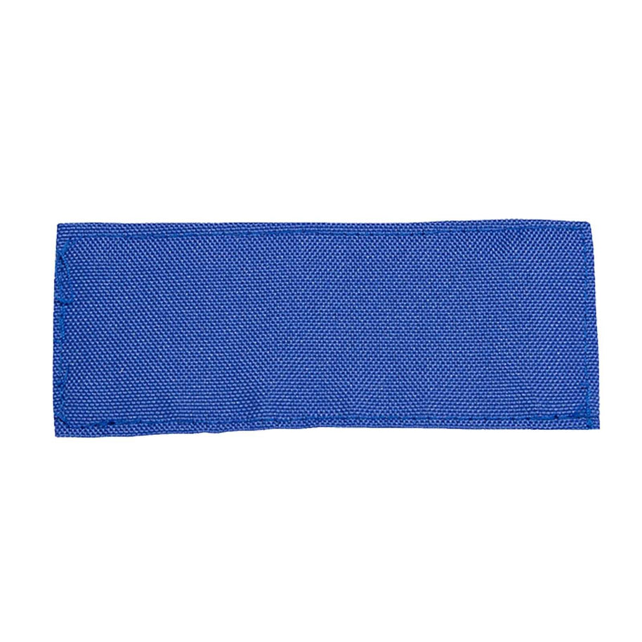 blauer Rückenpatch aus Polyester für Tactical Weste KXTAC und KXMTAC mit Klettverschluss, individuell bedruckbar