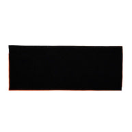 schwarzer Rückenpatch für Tactical Weste KXTAC und KXMTAC, 25,5 x 10 cm, mit Hakenklett zur individuellen Gestaltung und Befestigung