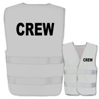 Crew-Warnwesten mit zwei Leuchtstreifen // viele Farben und Größen // abweichender Begriff möglich