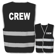 Crew-Warnwesten mit zwei Leuchtstreifen // viele Farben und Größen // abweichender Begriff möglich