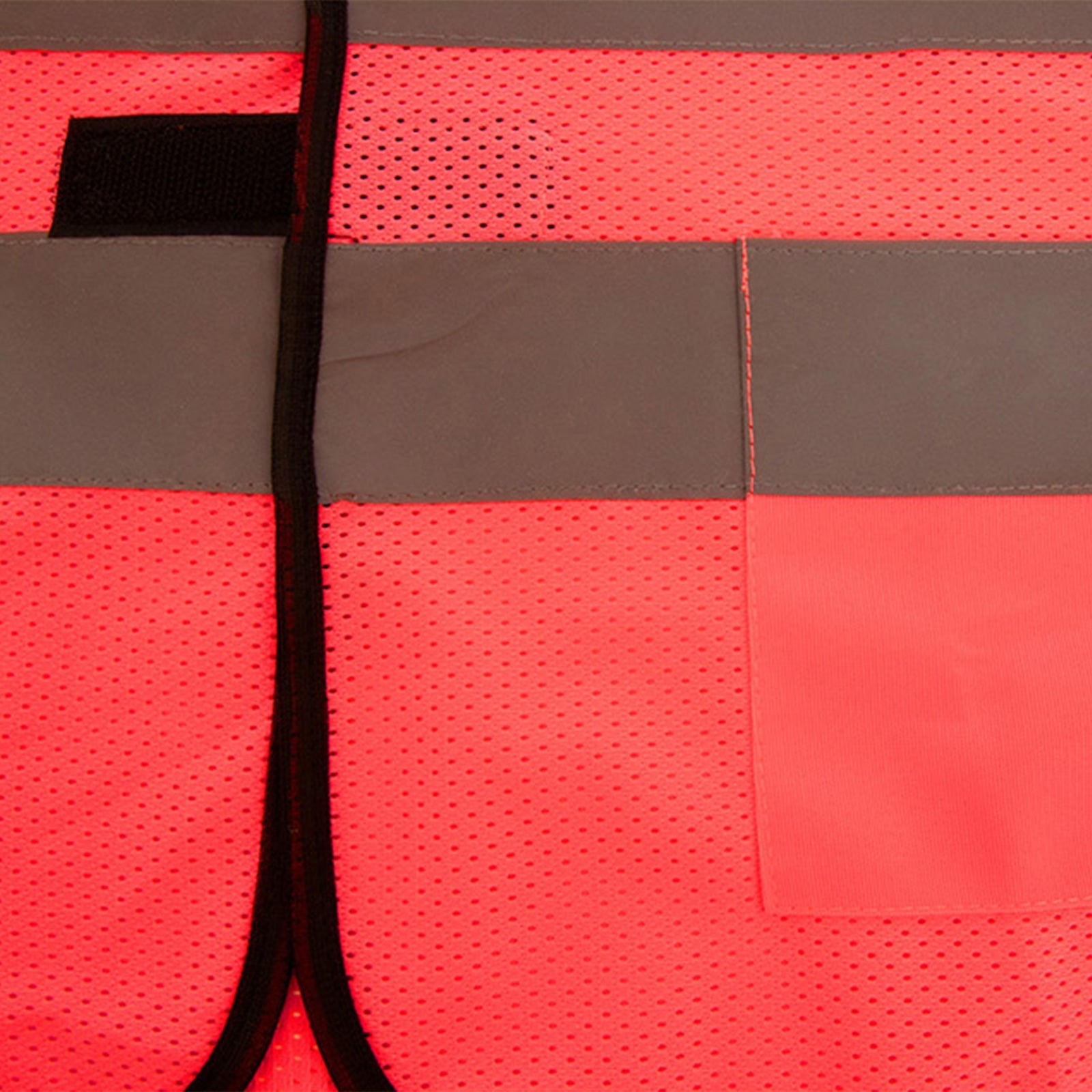 Korntex Kinder Mesh Warnweste in Gelb mit Reflexstreifen und Klettverschluss für Kita und Grundschule