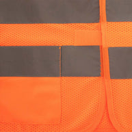 Korntex Kinder Mesh Warnweste „Korfu“ mit Reflexstreifen und Klettverschluss, atmungsaktiv und sicher für Kinder von 3 bis 8 Jahren