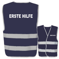 Erste Hilfe-Warnwesten mit zwei Leuchtstreifen // viele Farben und Größen // abweichender Begriff möglich