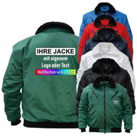 4-in-1 Premium Pilotenjacke Korntex Oslo mit abnehmbaren Ärmeln und warmem Innenfutter