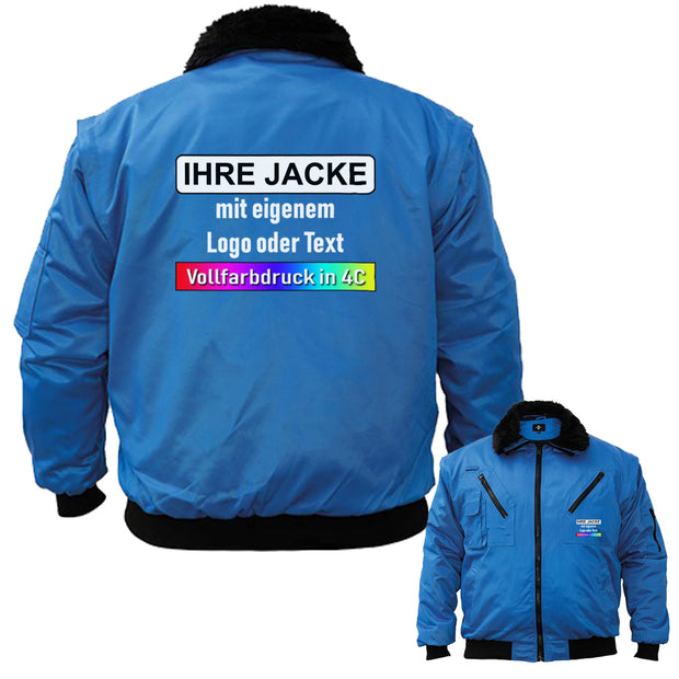 Farbige 4-in-1 Premium Pilotenjacke „Oslo“