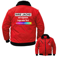 4-in-1 Premium Pilotenjacke Korntex Oslo mit abnehmbaren Ärmeln und Innenfutter für Winter und Übergang