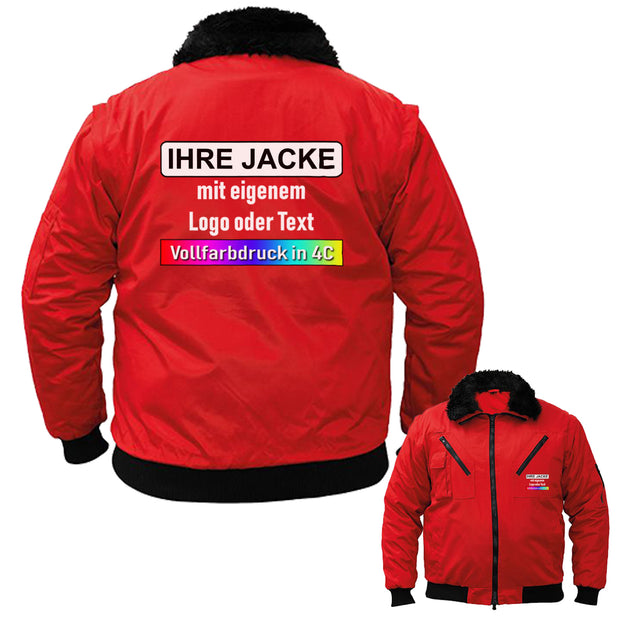 Farbige 4-in-1 Premium Pilotenjacke „Oslo“