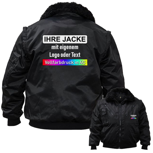 Farbige 4-in-1 Premium Pilotenjacke „Oslo“