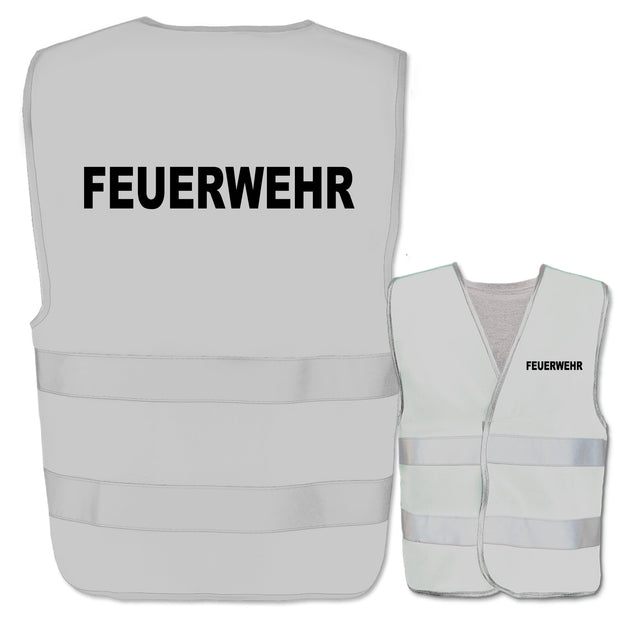 Feuerwehr-Warnwesten mit zwei Leuchtstreifen // viele Farben und Größen // abweichender Begriff möglich