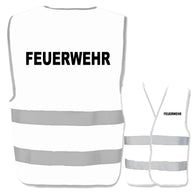 Feuerwehr-Warnwesten mit zwei Leuchtstreifen // viele Farben und Größen // abweichender Begriff möglich