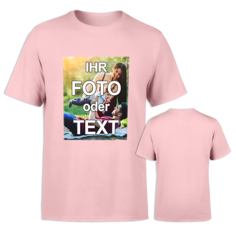 Bedrucktes Unisex T-Shirt Sol's Regent // 100% Baumwolle // vollfarbig bedruckt mit Foto Text Logo Name