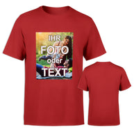 Bedrucktes Unisex T-Shirt Sol's Regent // 100% Baumwolle // vollfarbig bedruckt mit Foto Text Logo Name