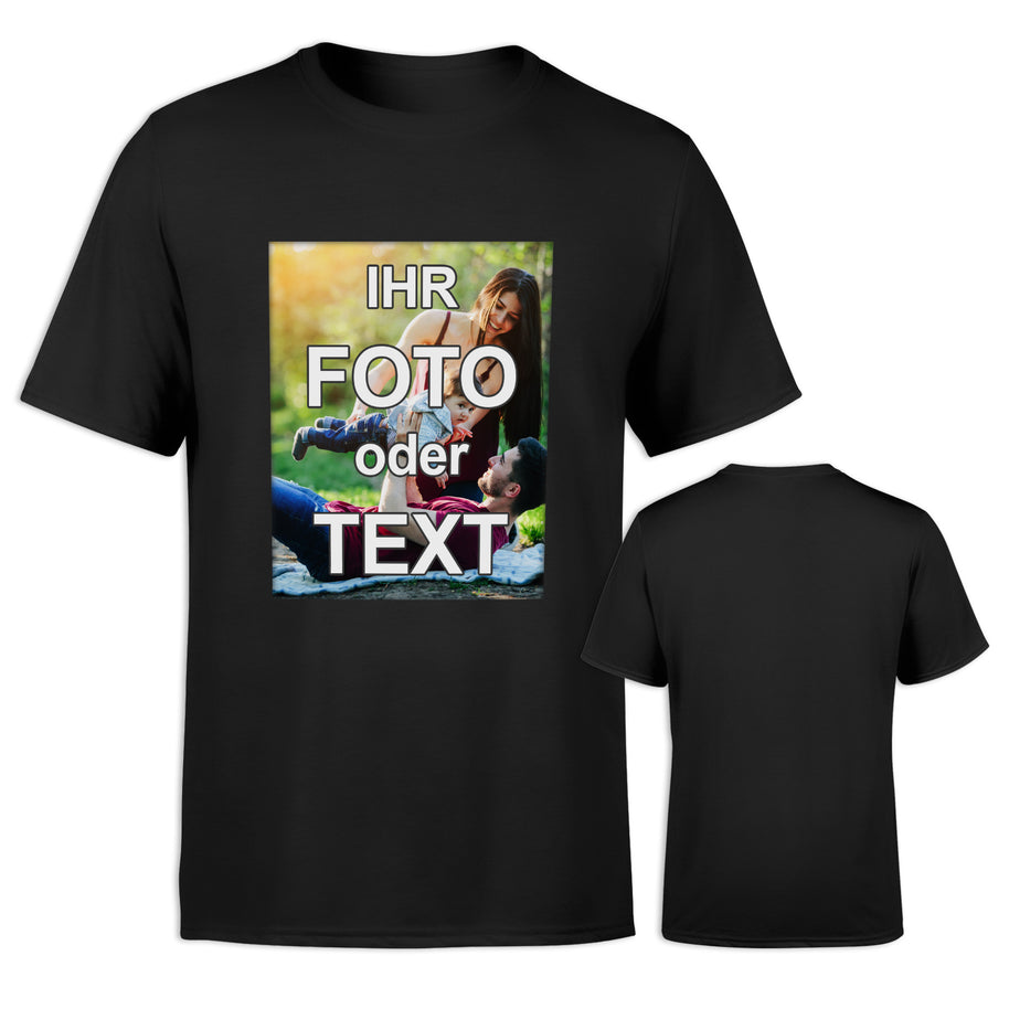 Bedrucktes Unisex T-Shirt Sol's Regent // 100% Baumwolle // vollfarbig bedruckt mit Foto Text Logo Name