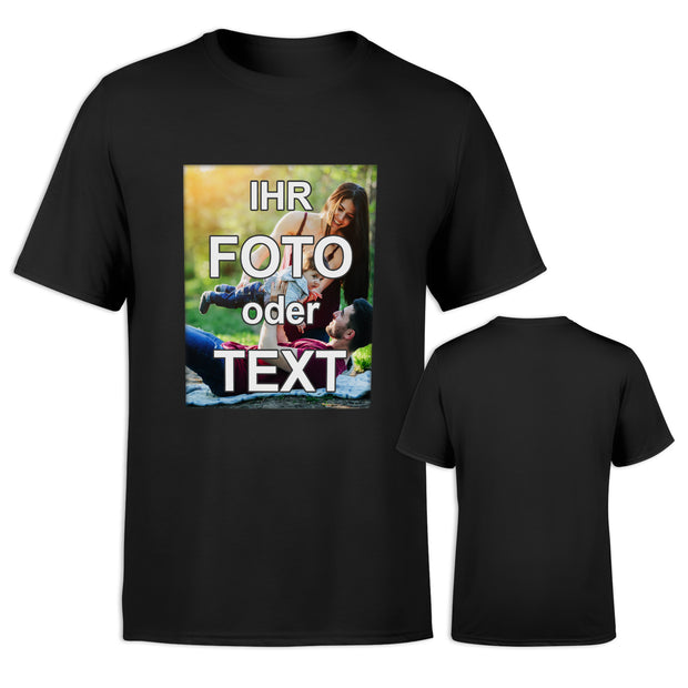 Bedrucktes Unisex T-Shirt Sol's Regent // 100% Baumwolle // vollfarbig bedruckt mit Foto Text Logo Name