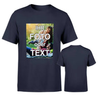 Unisex T-Shirt Sol's Regent aus 100% Baumwolle, vollfarbig bedruckt mit Foto, Text und Logo