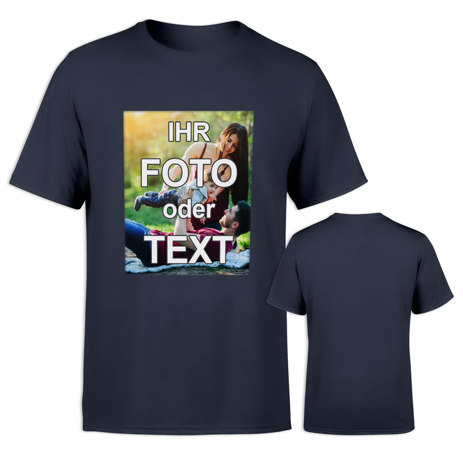 Bedrucktes Unisex T-Shirt Sol's Regent // 100% Baumwolle // vollfarbig bedruckt mit Foto Text Logo Name
