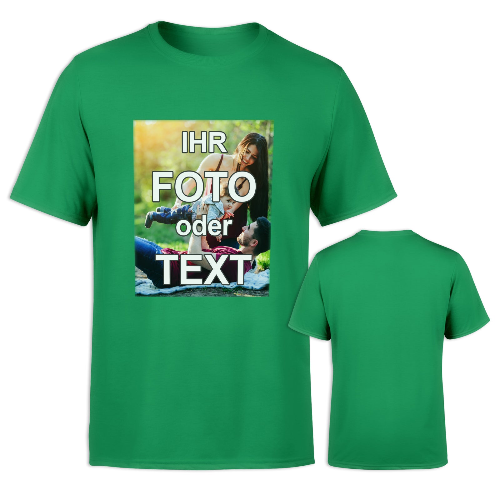 Bedrucktes Unisex T-Shirt Sol's Regent // 100% Baumwolle // vollfarbig bedruckt mit Foto Text Logo Name