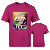 Bedrucktes Unisex T-Shirt Sol's Regent // 100% Baumwolle // vollfarbig bedruckt mit Foto Text Logo Name