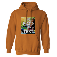 Bedruckter Sol's Snake Hoodie aus weichem Mischgewebe mit individuellem Text oder Logo und Oeko-Tex-zertifiziertem Vollfarbdruck