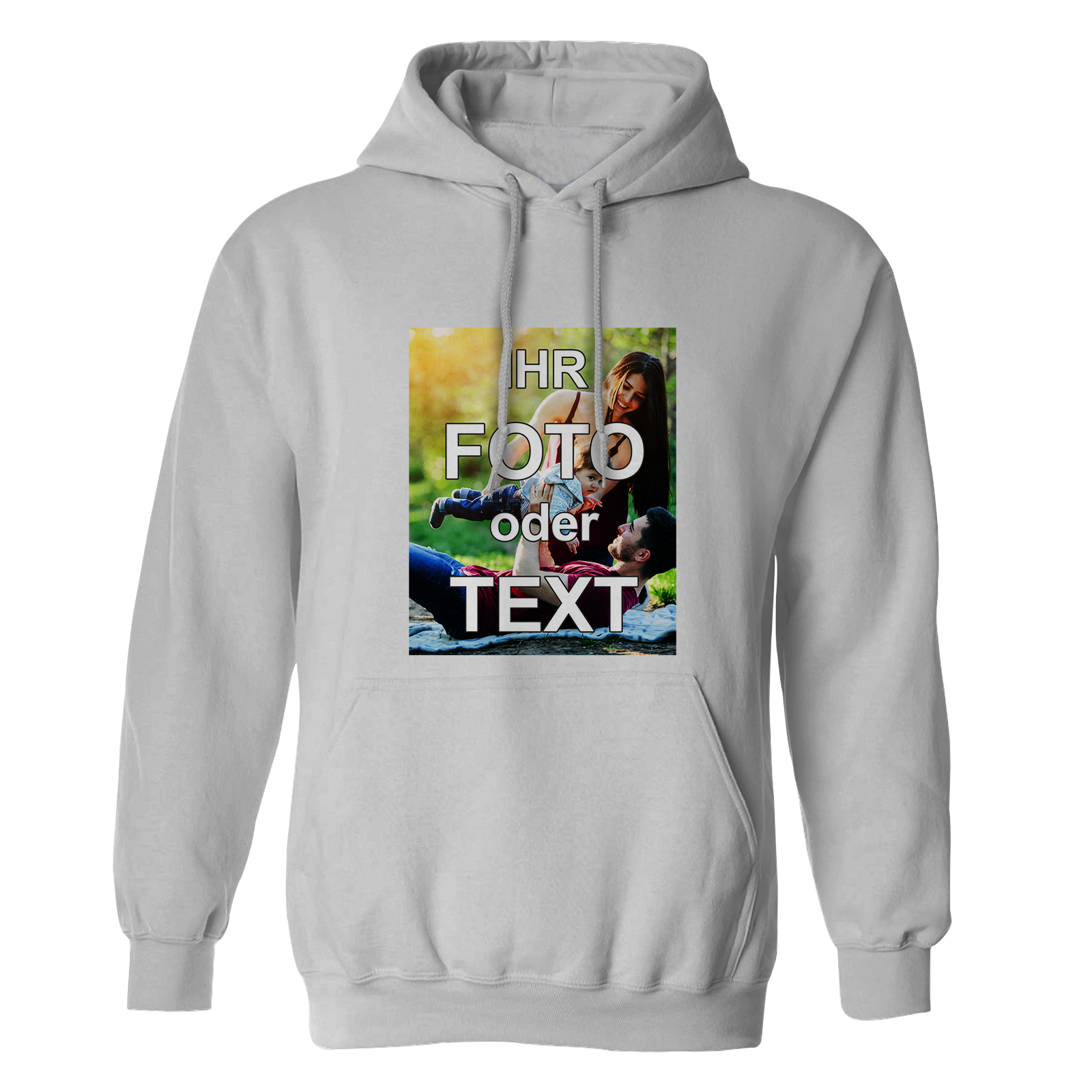 Bedruckte Hoodie Sol's Snake // Kapuzen-Sweater // mit eigenem Text oder Logo