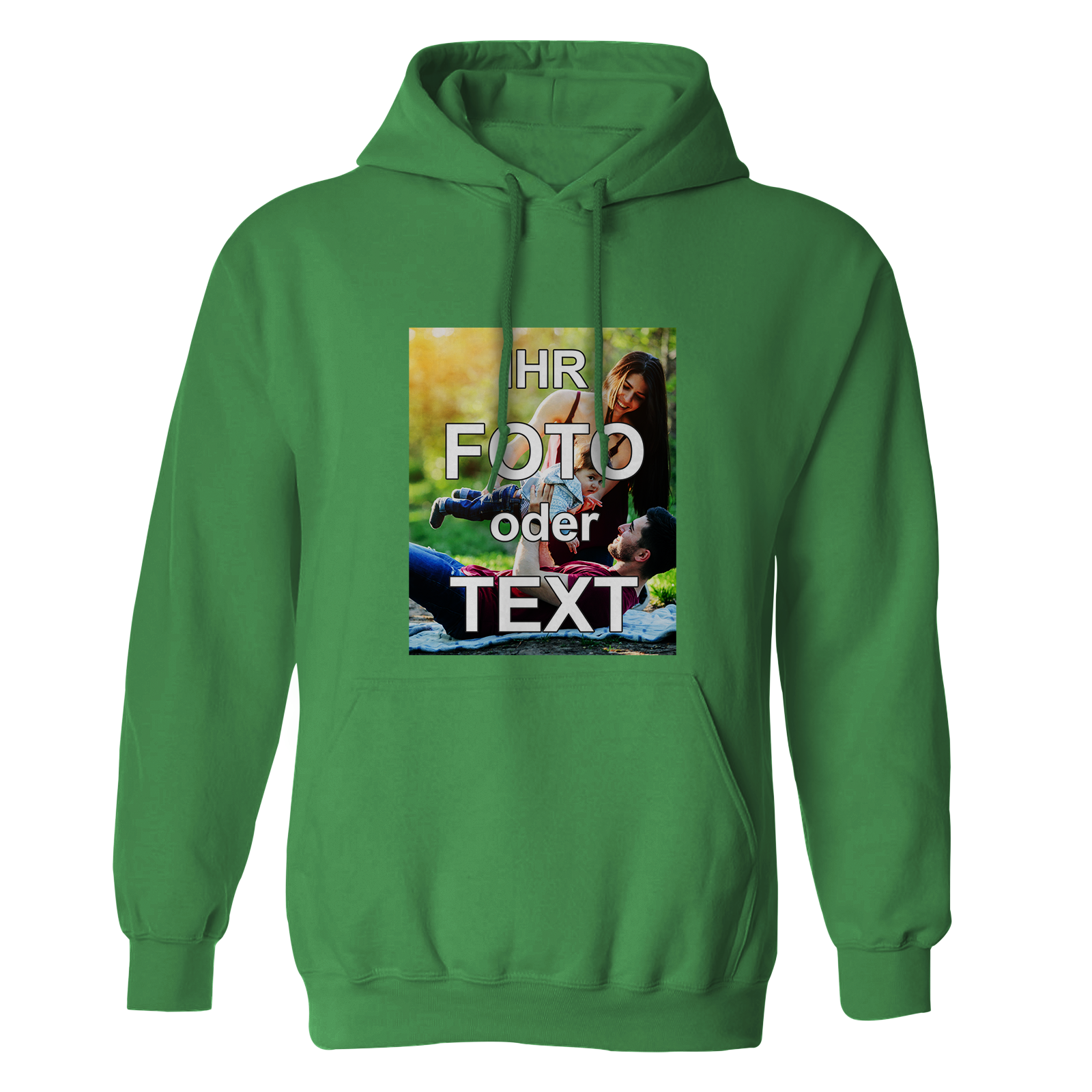 Bedruckte Hoodie Sol's Snake // Kapuzen-Sweater // mit eigenem Text oder Logo