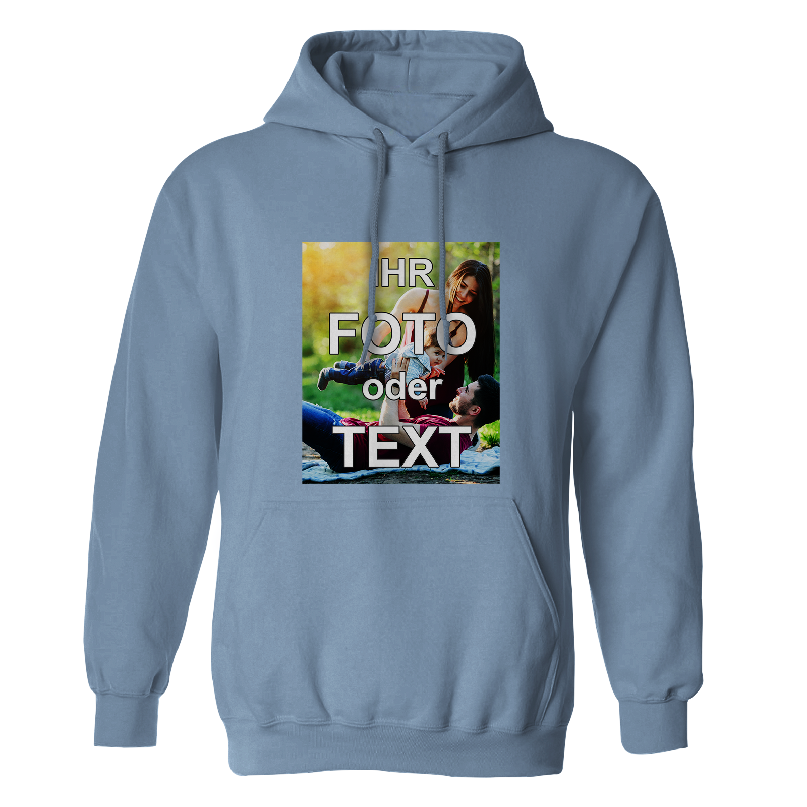 Bedruckte Hoodie Sol's Snake // Kapuzen-Sweater // mit eigenem Text oder Logo