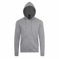 Kapuzenjacke Sol's Stone mit eigenem Foto und Logo bedruckt, Kapuzenjacken selbst gestalten, hochwertiger Hoodie mit Reißverschluss aus weichem Mischgewebe