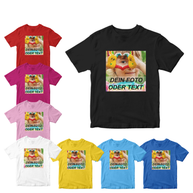 Kinder T-Shirt selbst gestalten bedruckt mit Foto und Text auf 100% Baumwolle Sol's Regent Kids