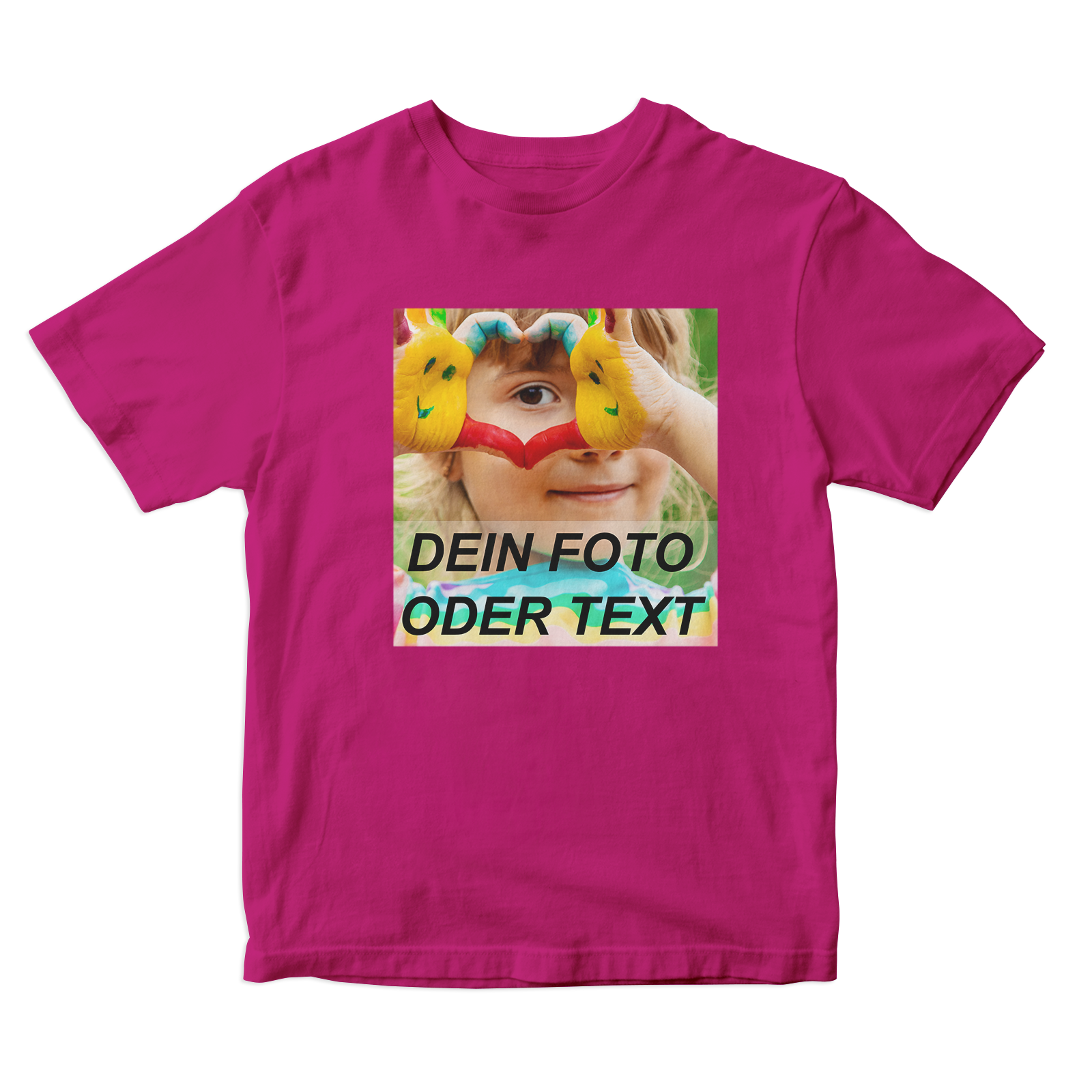 Bedrucktes Kinder T-Shirt Sol's Regent Kids // 100% Baumwolle // vollfarbig bedruckt mit Foto Text Logo Name