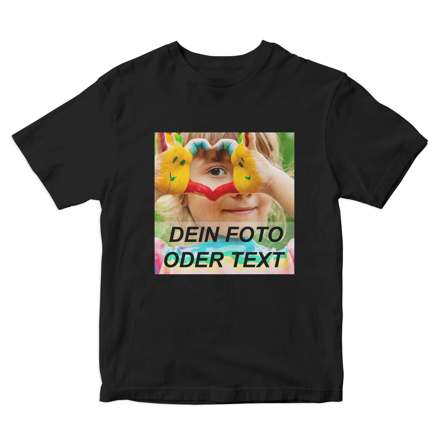 Bedrucktes Kinder T-Shirt Sol's Regent Kids // 100% Baumwolle // vollfarbig bedruckt mit Foto Text Logo Name