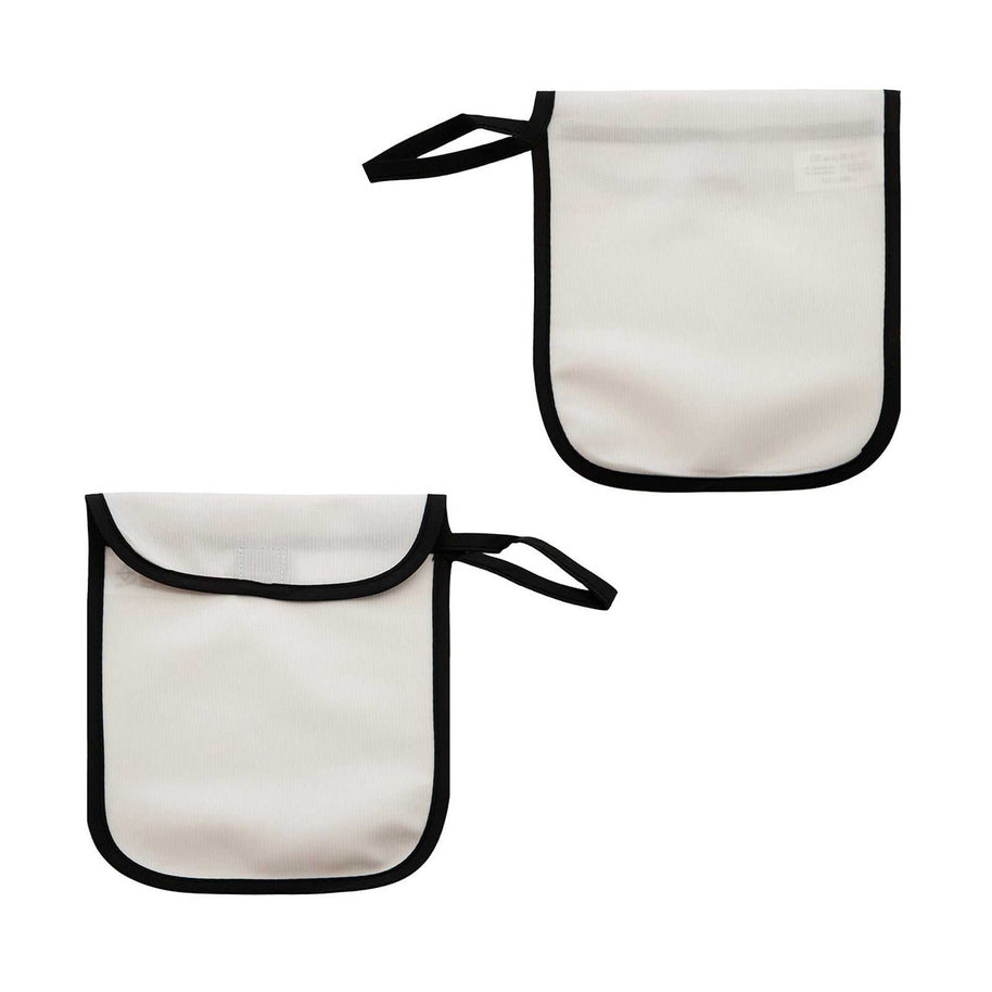 Korntex Aufbewahrungsbeutel Naples aus robustem Polyester mit Klettverschluss und Trageschlaufe für Warnwesten, bedruckbar