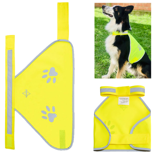 Korntex Hundewarnweste „Buenos Aires“ // verschiedene Hundegrößen // optional mit Wunschtext