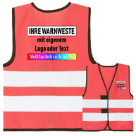 Korntex Kinder Mesh Warnweste „Korfu“ in leuchtendem Gelb mit Reflexstreifen und Klettverschluss für Kinder von 3 bis 8 Jahren