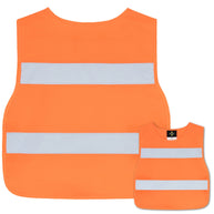 Unbedruckte Korntex Test Poncho-Warnwesten 