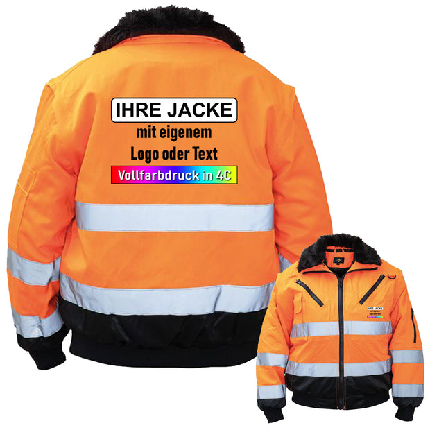4-in-1 Premium Pilotenjacke „Oslo“