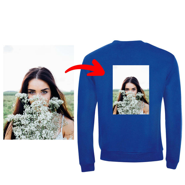 Bedruckter Pullover Sol's Comet // Sweater mit eigenem Foto Text Logo