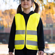 Korntex Reißverschluss-Warnwesten für Kinder 