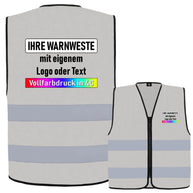 Korntex Reißverschluss-Warnwesten 