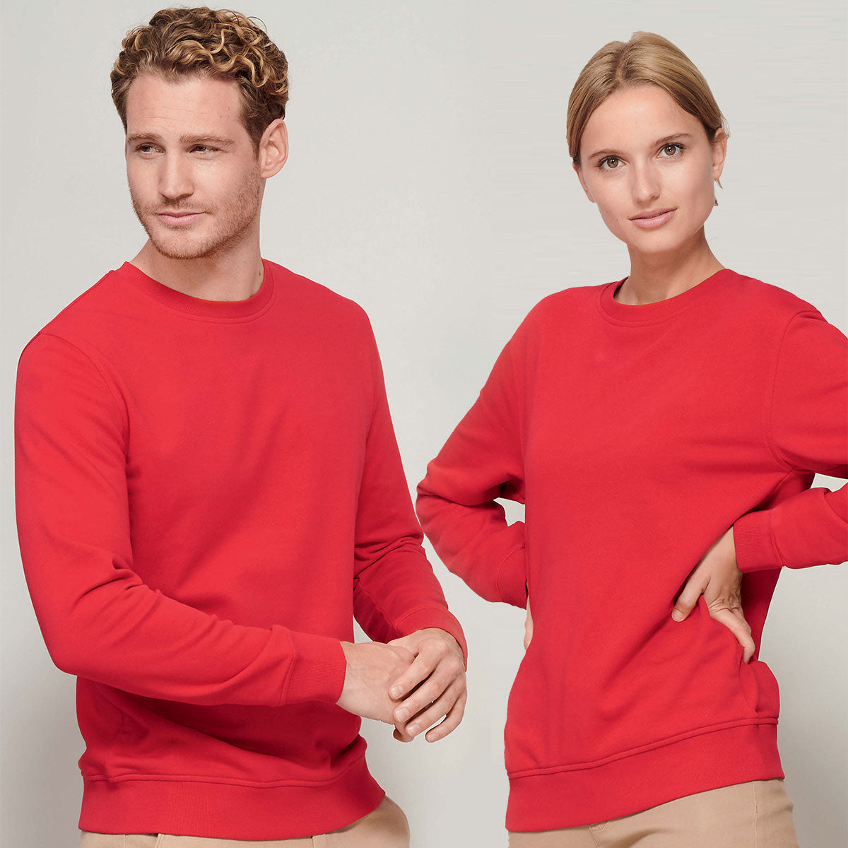 Bedruckter Pullover Sol's Comet // Sweater mit eigenem Foto Text Logo