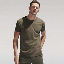 Unisex T-Shirt aus 100% Baumwolle, vollfarbig bedruckt, hochwertig und elastisch, gerader Schnitt